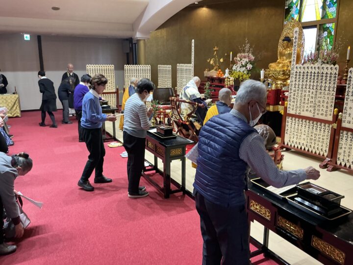 2026年春の彼岸会大法要_稲毛寺院1